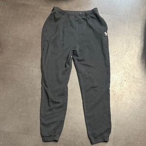 abercrombie kids Black Men's Jogger Sweatpants with Logo